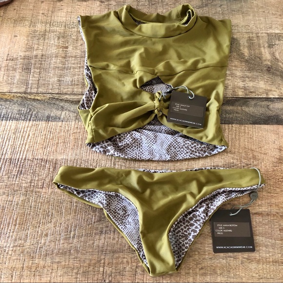 acacia swimwear Other - ❣️SOLD❣️ Acacia Swimwear Bikini Set Sz S